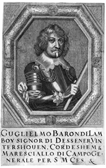 Military Commander History Prints: Guillaume Comte Lamboy