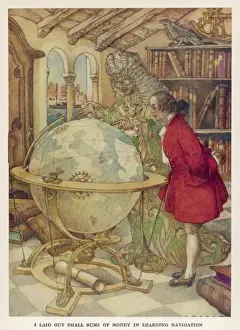 Jonathan Swift Illustrations Prints: Gulliver / Navigation