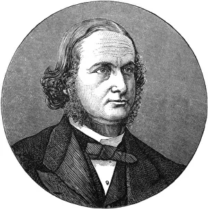 German Physicist History Prints: Gustav Kirchhoff