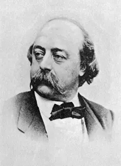 Prints of GUSTAVE FLAUBERT French writer Gustave Flaubert Prints: Gustave Flaubert Print
