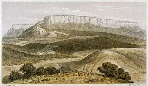 Prints of This was the reputed location for The Lost World created by Conan Doyle Guyana Prints: Guyana / Roraima Print: A Map of the Lost World Location
