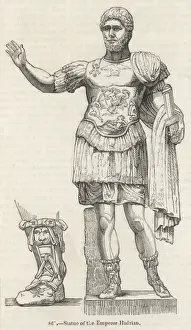 Hadrianus Roman Emperor Print