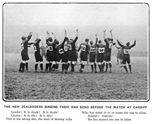 The Haka: New Zealand rugby war dance, 1905 The Haka: New Zealand rugby war dance, 1905