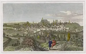General view of the city Print of Aleppo
