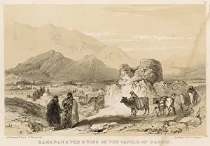 Distant View of Hamadan Print, Iran