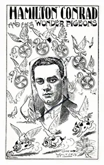 Hamilton Conrad and His Wonder Pigeons Date: early 20th century Hamilton Conrad and His Wonder Pigeons Date: early 20th century