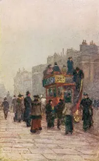 Old London Transport Systems Prints: The Hammersmith Bus