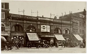 Hammersmith Underground Station, street view Hammersmith Underground Station, street view