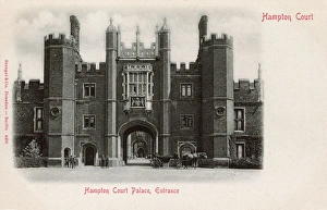 Hampton Court Palace - Main Entrance, London Hampton Court Palace - Main Entrance, London