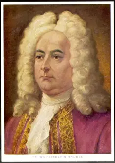 Baroque Music Artist Prints: Handel (Herrmann)