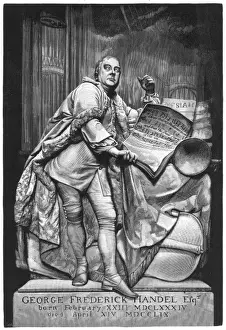 Handel Monument Print