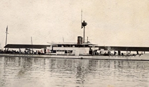 Hankou, China - The HMS Gnat in harbour Hankou, China - The HMS Gnat in harbour