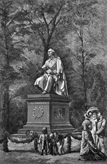 Hans Christian Andersen Statue Prints: Hans Andersen Statue