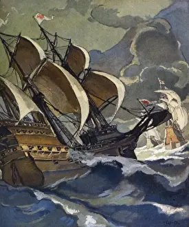 Hanseatic Ships Armed Vessel Print