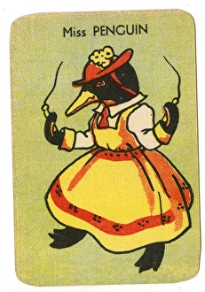Happy Families Animals - Miss Penguin Happy Families Animals - Miss Penguin
