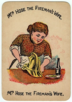 Happy Families Playing Cards - Mrs Hose Happy Families Playing Cards - Mrs Hose