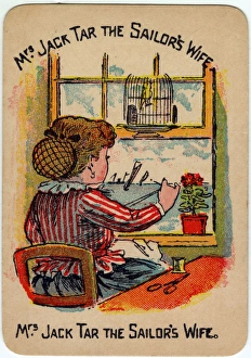 Happy Families Playing Cards - Mrs Jack Tar Happy Families Playing Cards - Mrs Jack Tar