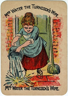 Happy Families Playing Cards - Mrs Water Happy Families Playing Cards - Mrs Water