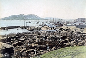 Harbour at Chemulpo, Korea, circa 1880s Harbour at Chemulpo, Korea, circa 1880s