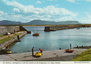 The Harbour, Mullaghmore, with Ben Bulben, Co Sligo The Harbour, Mullaghmore, with Ben Bulben, Co Sligo