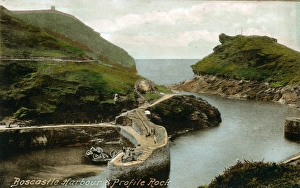 Harbour & Profile Rock, Boscastle, Cornwall Harbour & Profile Rock, Boscastle, Cornwall