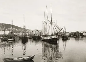 Harbour at Tromso, Norway Harbour at Tromso, Norway