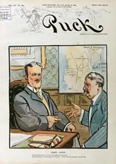 Puck Magazine Cartoons Online Prints: Hard lines