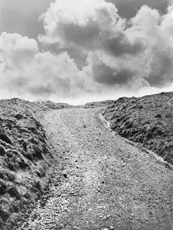 Prints of The Hardknott Pass, Cumberland, England. Date: 1930s Cumberland Prints: Hardknott Pass Print, Cumberland, England, 1930s