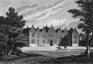 Harefield Place Harefield House Print, Hillingdon 1811