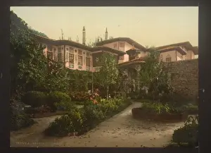 Nineteenth Century Historical Photos Prints: The harem, Bachtschi-Ssarai, (i. e. Bakhchysara?), Ukraine