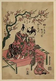 The Harmonic Couple Print, 1756