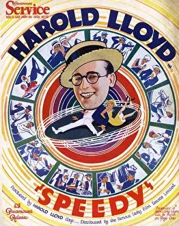 American Film Stars Prints: Harold Lloyd