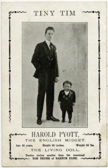 Harold Pyott - Tiny Tim the English Midget Harold Pyott - Tiny Tim the English Midget
