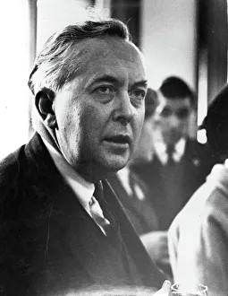 Harold Wilson, British Labour Prime Minister Harold Wilson, British Labour Prime Minister