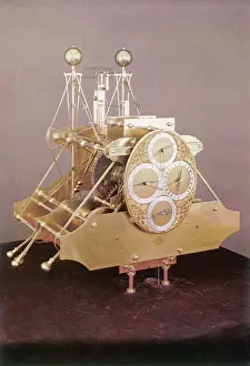 Harrison's First Chronometer Print: A Pioneering Timepiece