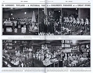 Harrods toy department 1922 Harrods toy department 1922
