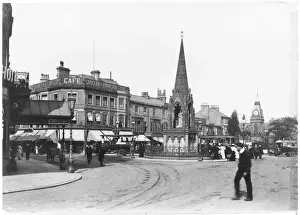 HARROGATE - 1907 Station Square Print