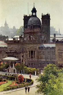 Harrogate Baths circa 1909 Print