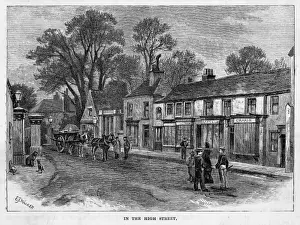 Harrow High Street Print, Harrow on the Hill