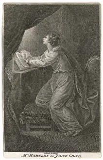 Lady Jane Grey Portrait Prints: Hartley as Ldy Jane Grey
