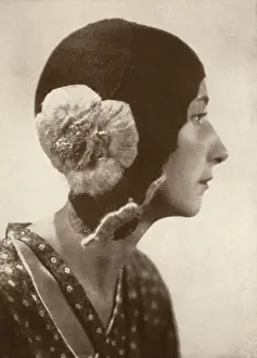 Knitted Cap Print, 1930 by Agnes