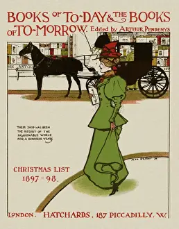 Hatchards Bookshop Advertisement Print, 1896