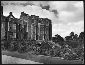 Prints of Hatfield House, Hertfordshire, England, the celebrated Jacobean mansion built by Robert Cecil, 1st Earl of Salisbury and the home of the Cecil family ever since Jacobean Architecture Prints: Hatfield House Print: Jacobean Mansion in Hertfordshire, England