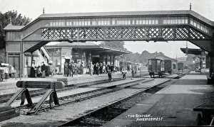 Haverfordwest Railway Station, Pembrokeshire, South Wales Haverfordwest Railway Station, Pembrokeshire, South Wales