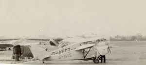 de Havilland DH85 Leopard Moth, G-AIYS, at Croydon de Havilland DH85 Leopard Moth, G-AIYS, at Croydon
