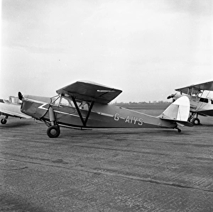 De Havilland Leopard Moth G-AIYS Chrisair Croydon 1954 De Havilland Leopard Moth G-AIYS Chrisair Croydon 1954