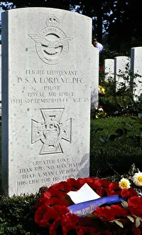 Headstone of Flight-Lieutenant David Lord, VC Headstone of Flight-Lieutenant David Lord, VC