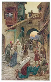 New Testament Art Prints: Healing at Capernaum