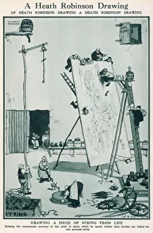A Heath Robinson drawing