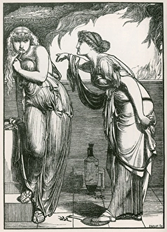 Helen and Cassandra by Frederick Sandyss Helen and Cassandra by Frederick Sandyss